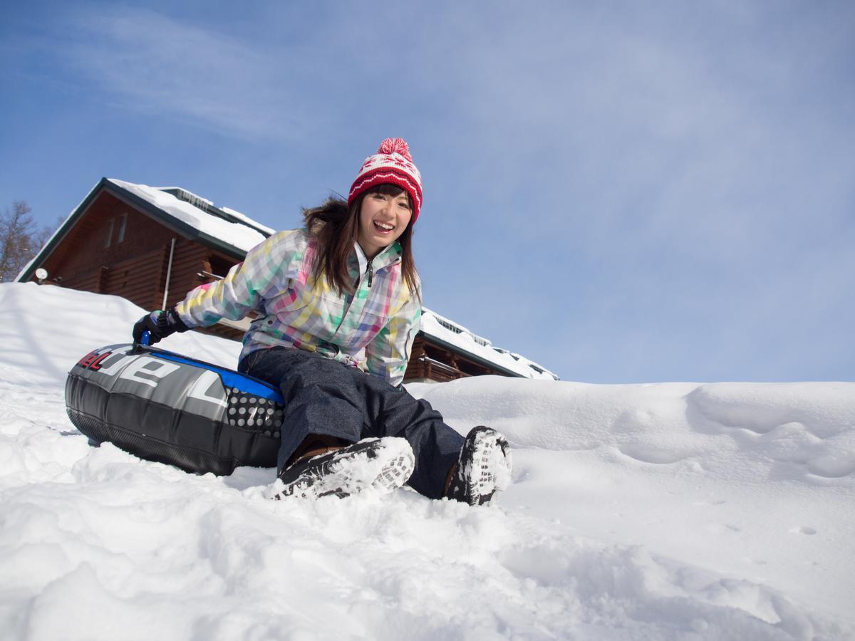 Log Hotel Larch Lake Kanayama Minamifurano Eksteriør bilde